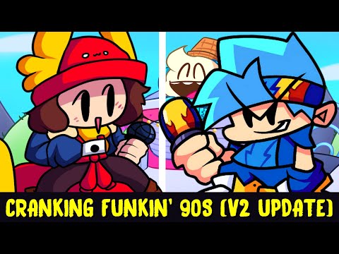 Friday Night Funkin': ᑕᖇᗩᑎKIᑎG ᖴᑌᑎKIᑎ' 90S V2 UPDATE Full Week [FNF Mod/HARD]
