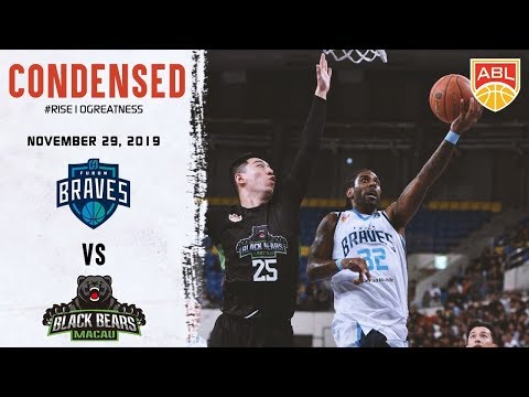 Taipei Fubon Braves v Macau Black Bears | CONDENSED HIGHLIGHTS | 2019-2020 ASEAN Basketball League