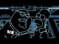Peter Griffin Vs Homer Simpson With Healthbars 1 2 Vocoded To Gangsta S Paradise