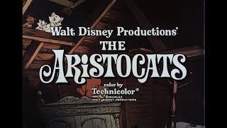 The Aristocats - 1970 Teaser Trailer (35mm 4K)