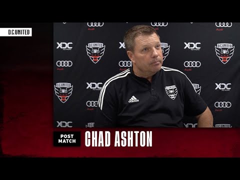 Chad Ashton Post-Match Press Conference | #RBNYvDC