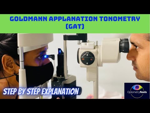 Tonometry || Goldmann Applanation Tonometry || IOP @optometryreels