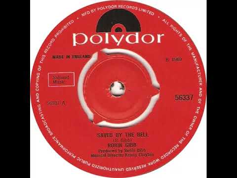UK New Entry 1969 (134) Robin Gibb - Saved By The Bell