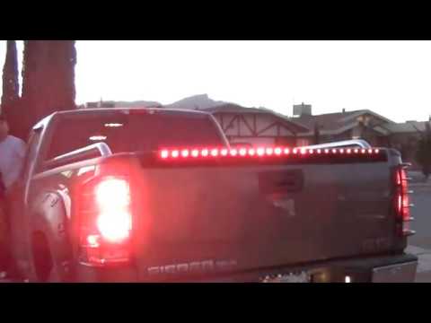 How to Install Anzo LED Spoiler on 2007-2013 GMC Sierra/ Chevy Silverado
