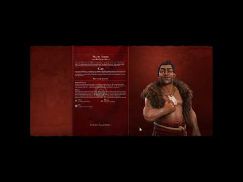 Civilization VI Gathering Storm - Kupe Maori Insane Difficulty