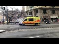 OMSZ Mentők Mercedes Sprinter Profile Budapest Responding On Astoria