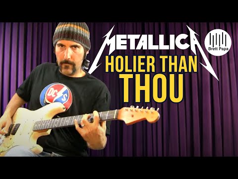 Metallica - Holier Than Thou - Guitar Lesson - How To Play