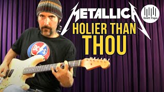 Metallica - Holier Than Thou - Guitar Lesson - How To Play