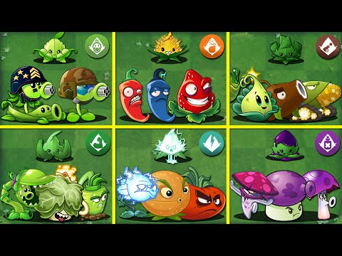 Tournament 12 Team Plants & Mint Battlez - Who Will Win? - PvZ 2 Team Plant vs Team Plant