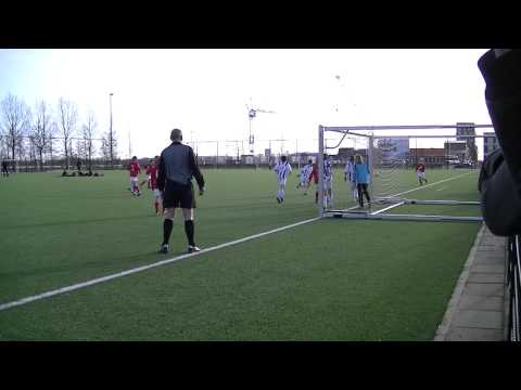 1  Woerden E1 - sportlust E1 beginfase 1e helft 1-0 Aron Hato