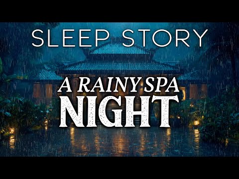 The Private Spa Sanctuary: A Rainy Sleep Story