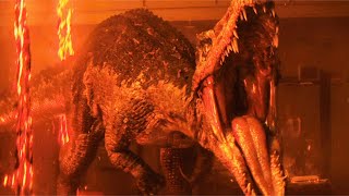 Baryonyx Attack - Lava Scene - Jurassic World: Fallen Kingdom (2018) Movie Clip HD