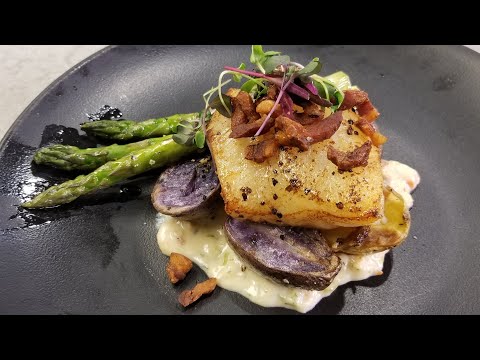 In the Kitchen: Pan Seared Cod with Crispy Pancetta