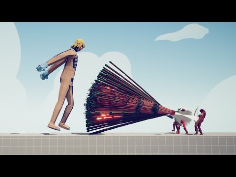 FEMALE TITAN vs GODS TRIO - Totally Accurate Battle Simulator