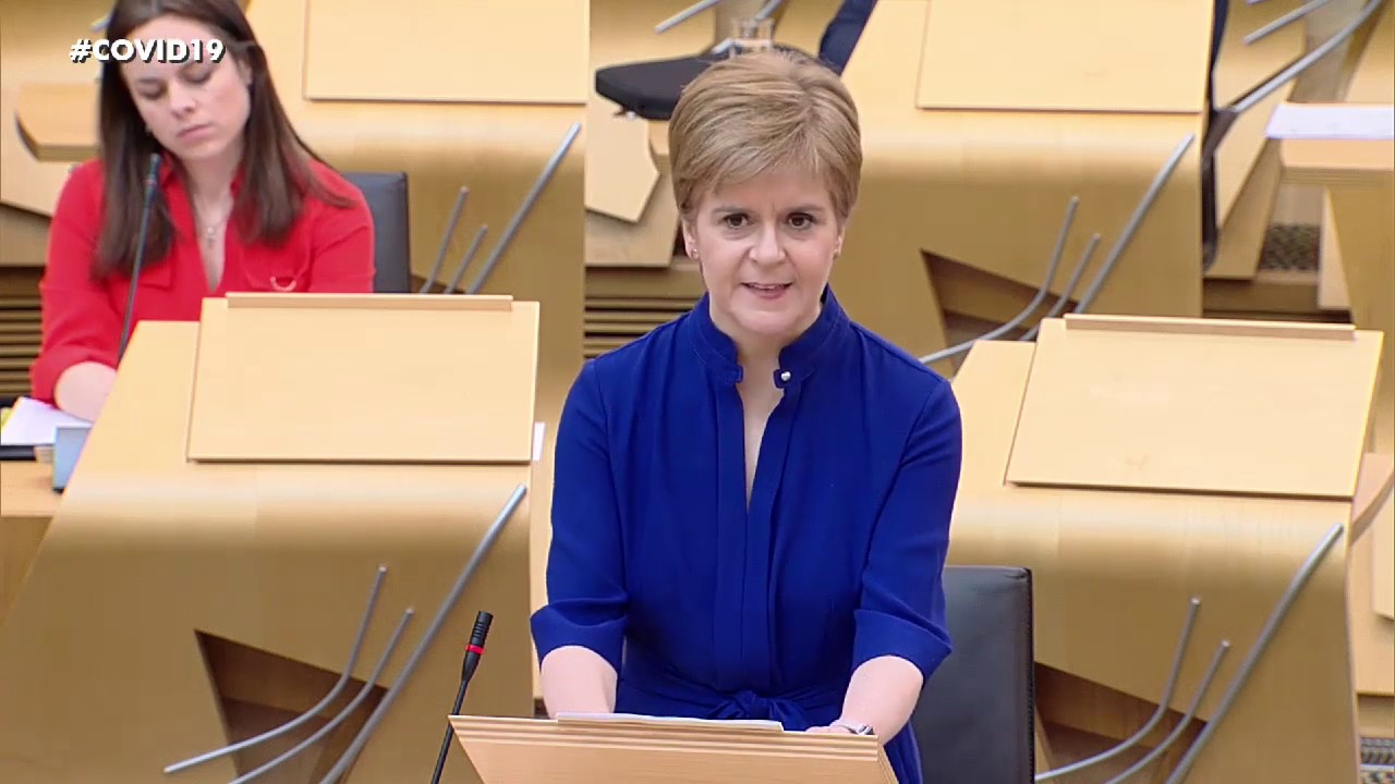 Ministerial Statement: First Minister - 24 March 2020