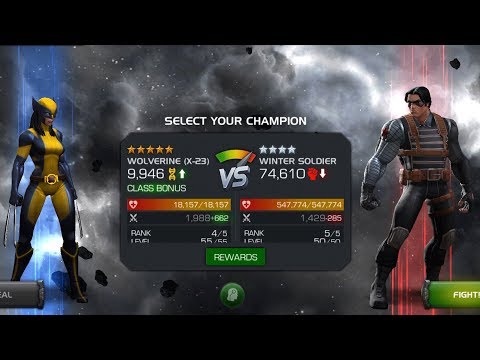 5* Wolverine (X-23) Vs ROL Winter Soldier - Marvel Contest Of Champions
