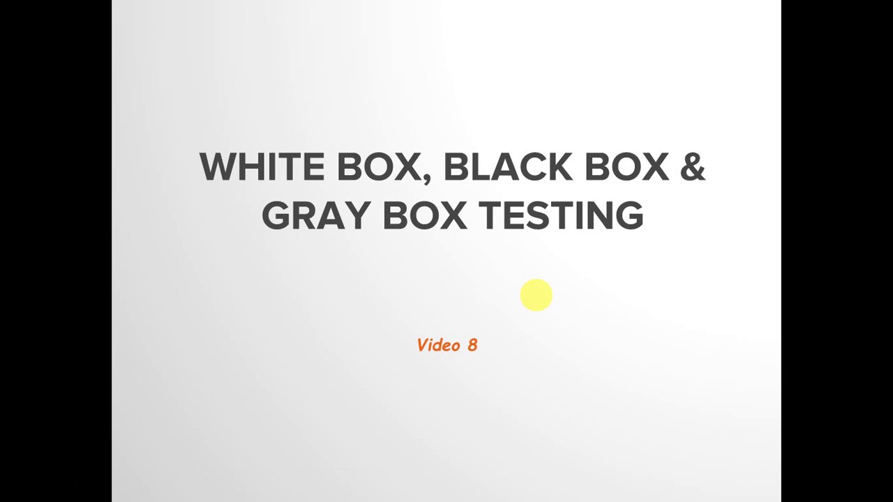 V8:  Blackbox and Whitebox testing