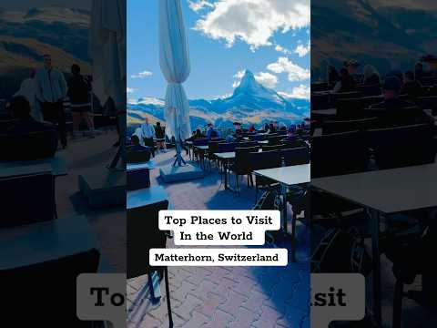 Top Places to visit in the World #travel #tourism #swissalps #switzerland #globaltourism #hiddengems