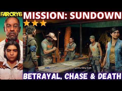 Mission: Sundown, Major character's death, MS16 L rifle, Betrayal Chase & death, Far cry 6