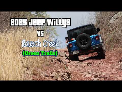 2025 Jeep Willys 2 Door (6MT) Takes On Rausch Creek Green Trails
