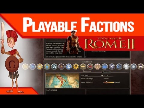 Rome 2 MOD: Playable Factions v5 [izanagi11]