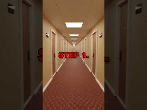 ⚠️HOW TO ENTER THE BACKROOMS - Found Footage #shorts #backrooms #creepypasta