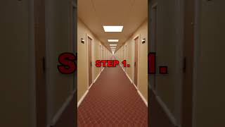 ⚠️HOW TO ENTER THE BACKROOMS - Found Footage #shorts #backrooms #creepypasta