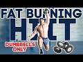 14 Minute FAT BURNING WORKOUT // Dumbbells Only