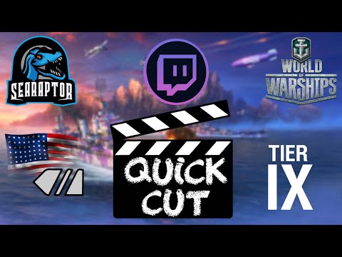 World of Warships - Quick Cut: Tier IX Premium American Battleship USS Illinois (Ranked Gameplay)