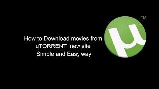 HOW to download NEW MOVIES Torrent2 new site