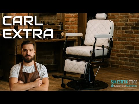 Carl Extra poltrona maschile barbiere barber