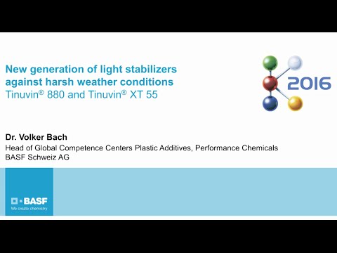 New Generation of light stabilizers-Tinuvin® 880 and Tinuvin® XT 55.