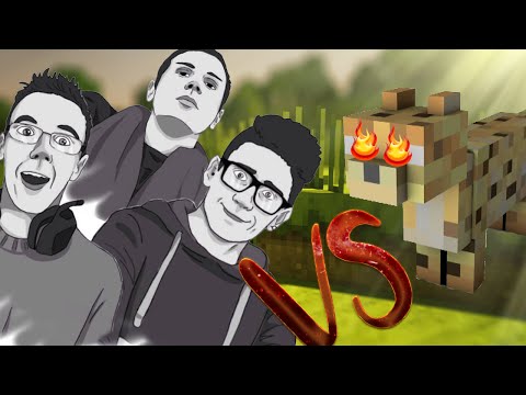 IL TRIO CONTRO I GATTI - MINECRAFT