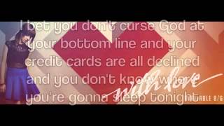 I Bet You Don't Curse God - Christina Grimmie