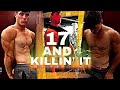 17 Y/O TEEN BODYBUILDER | Killing BACK & ARMS!!! | 650mg of Caffeine at once!!!