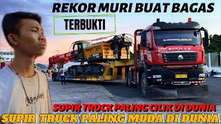 Download lagu TERBUKTI❗️REKOR MURI BAGAS SUPIR TRUCK PALING CILIK DAN NEKAT DI DUNIA mp3