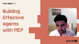 Exposing Agents as MCP servers with mcp-agent: Sarmad Qadri