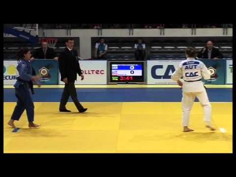 EC Juniors 2010 - O. PETRECHENKO (UKR) vs B. GRAF (AUT) -70 Bronze