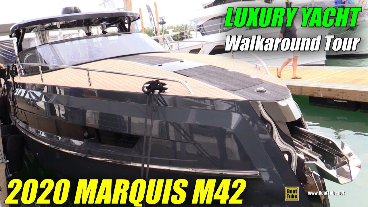 Marquis M42 Luxury Yachts - Walkaround Tour