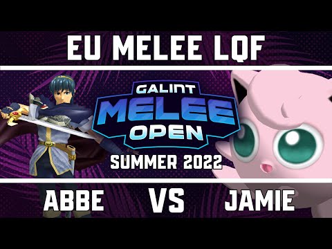 Abbe (Marth) vs Jamie (Jigglypuff) - EU Melee Losers Quarters - GMO Summer '22