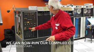 The IBM 1401 compiles and runs FORTRAN II