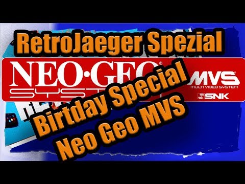 Neo Geo MVS 2 Slot Birthday present für den RetroJaeger
