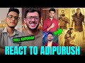 Carryminati, Dhurv Rathee & Other Youtubers REACTION on ADIPURUSH Movie | The Bhai News