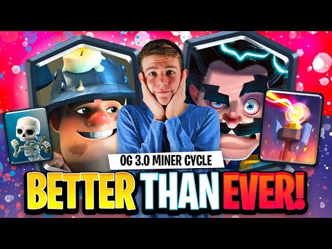 ORIGINAL 3.0 MINER CONTROL! BETTER THAN EVER? Clash Royale