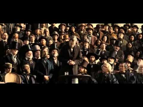 Lincoln 2nd Inaugural Address Scene