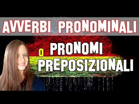 Lezione Tedesco 30 | Avverbi Pronominali - Pronomi Preposizionali