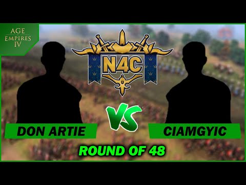 Age of Empires 4 - Ciamgyic vs Don Artie - $100k N4C Qualifiers 1