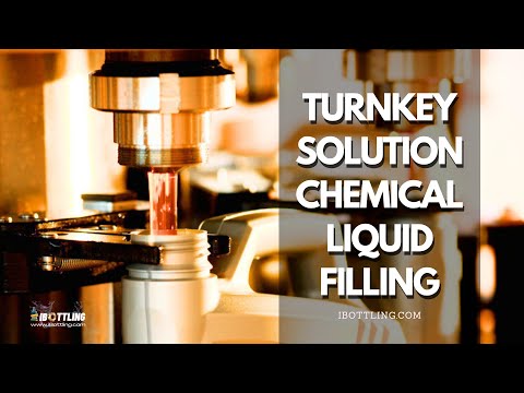 Chemical Liquid Filling Line: Turnkey Solution A-Z | Increase Efficiency & Profits