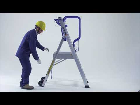 Fly Svelt - Scala a castello con gradini piani e protezione a 360°