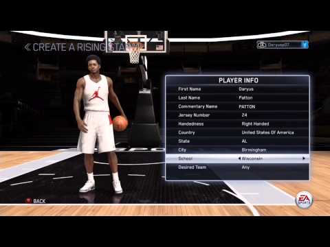 NBA LIVE 15 Rising Star Part 1 - The Creation